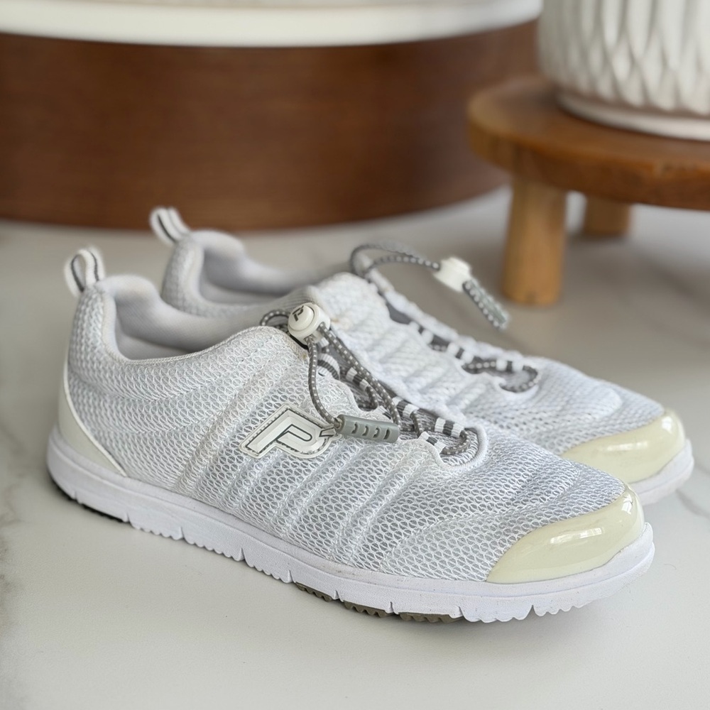 Propet Women's White Mesh Sneakers